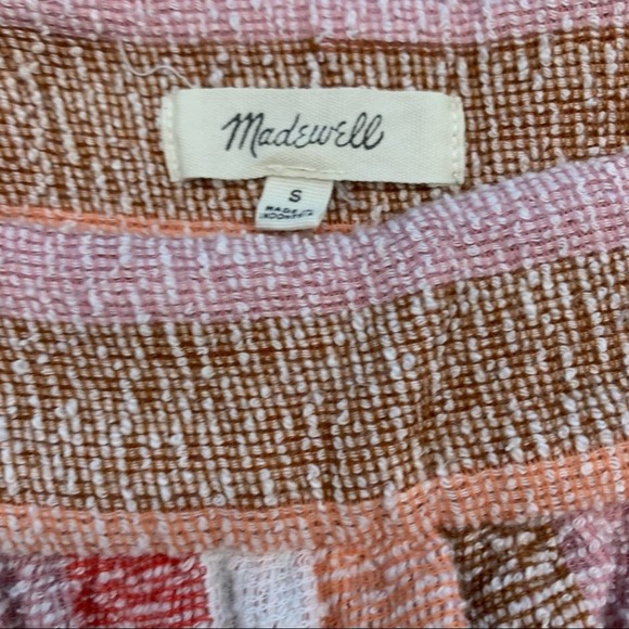 Madewell Texture and Thread Striped Butterfly Top-S - Picture 4 of 5